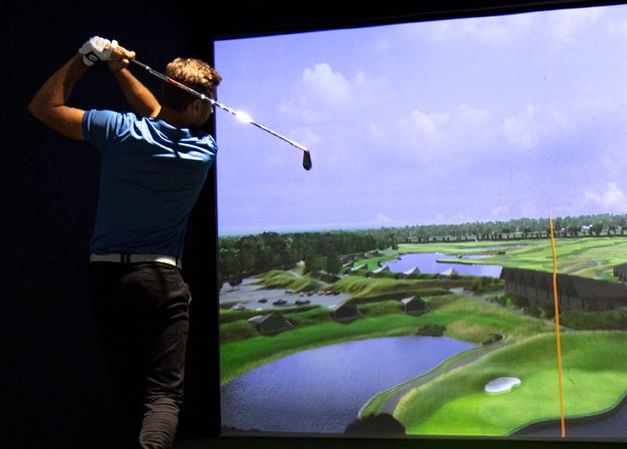 What's the cost of a home golf simulator?