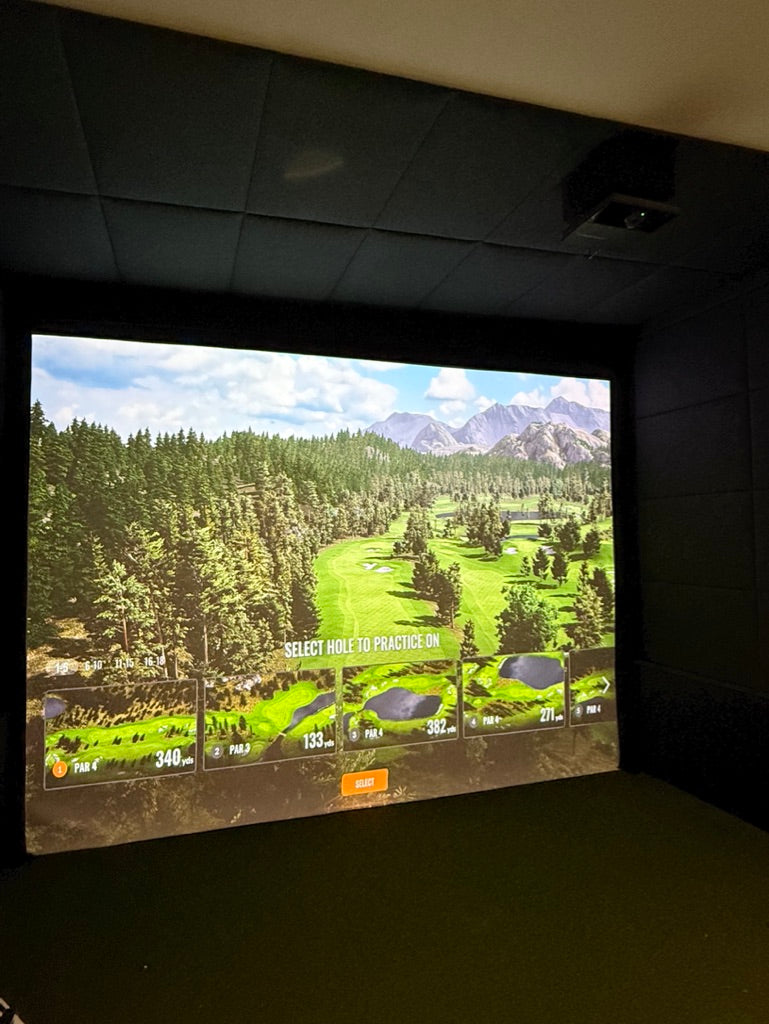 CUSTOM Golf Simulator Enclosure