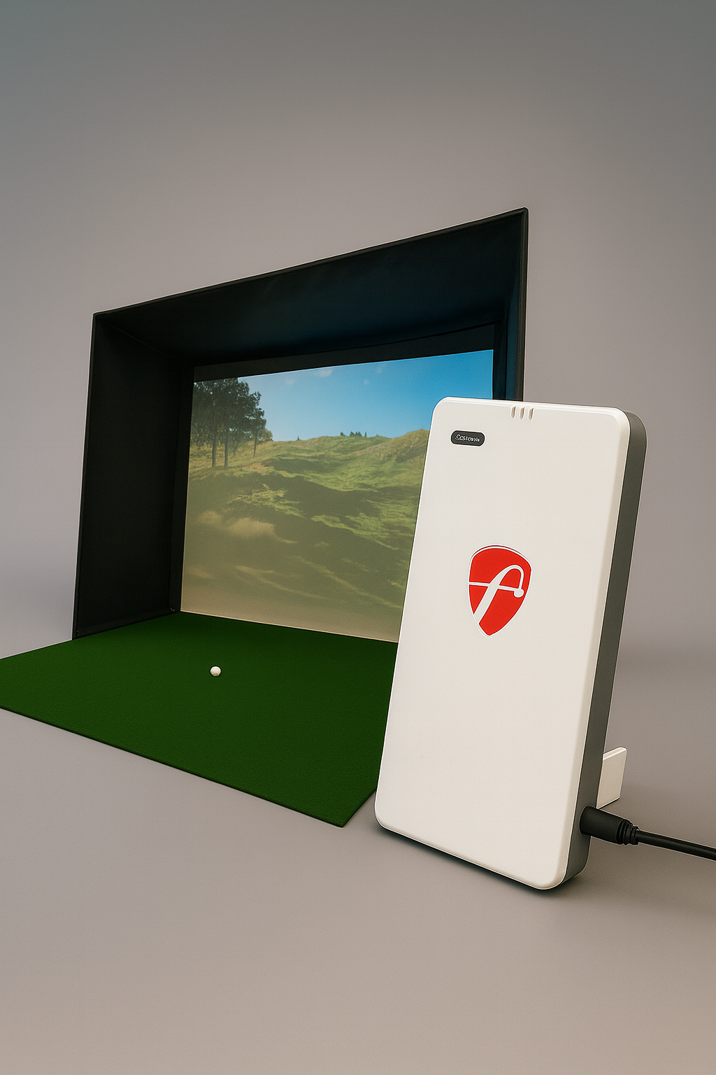 Flightscope Simulator Dimensions Flightscope Gen 2 Golf Simulator Bundle – Golf Box